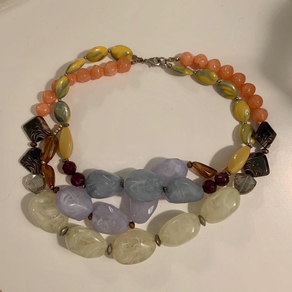 Anthropologie Beaded Necklace